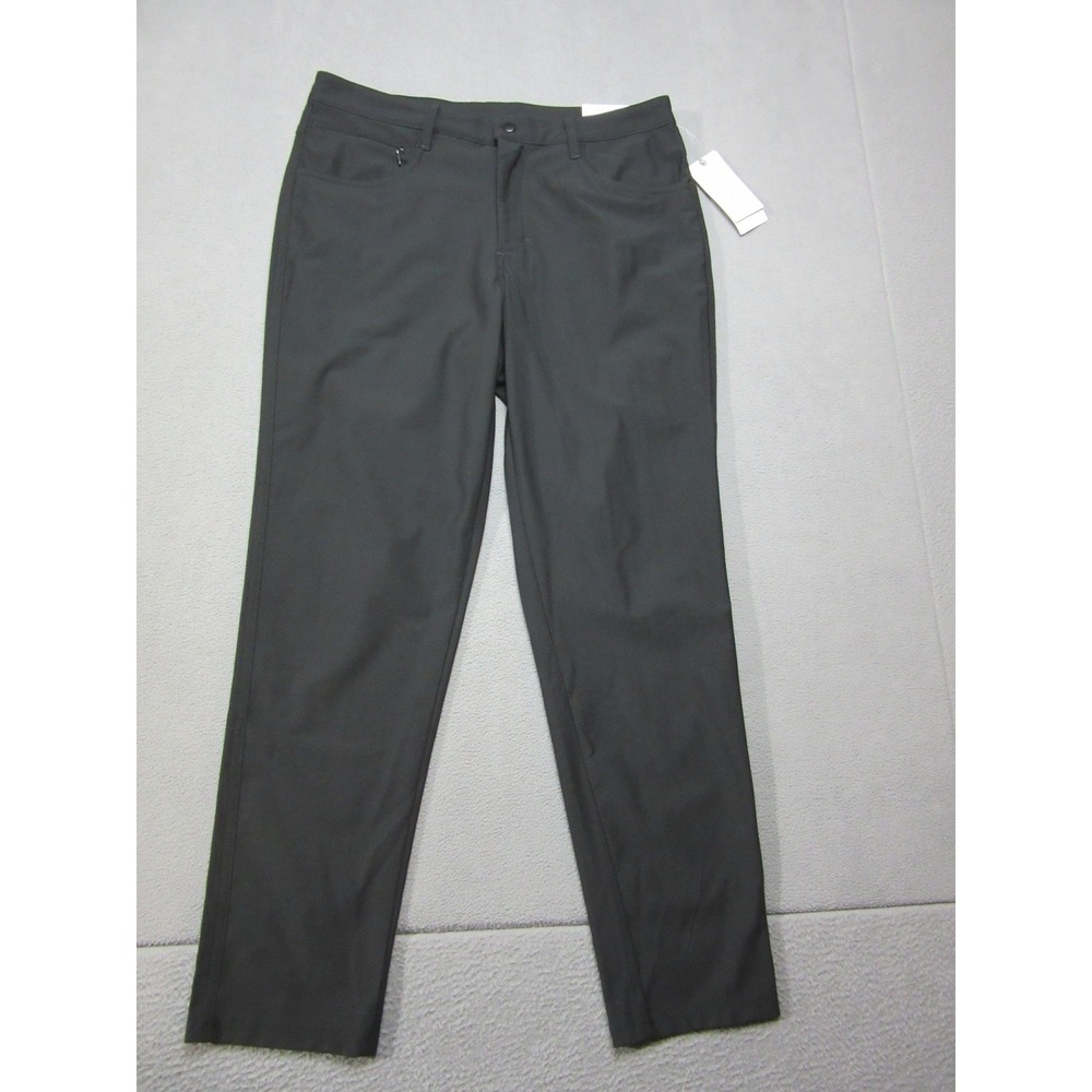 Gaiam Pants Mens 32 Black New Straight Leg Activewear Traveler Jogger Casual